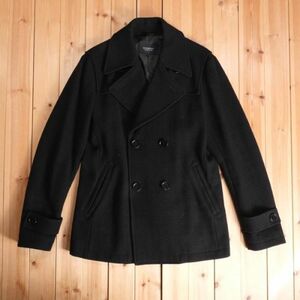 お買い得◆BURBERRY BLACK LABEL◆バーバリーブラックレーベル◆メンズ　男性用　ダブルボタンコート　[LL] ブラック br07016644