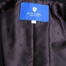 お買い得◆BLUE LABEL CRESTBRIDGE◆ブルーレーベル クレストブリッジ ◆レディース　女性用　ボアコート　[38] ブラック br07016628_画像7