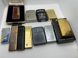 ライター　まとめ　ガスライター　オイルライター　ZIPPO ジッポ RONSON ポピー　ジャックダニエル