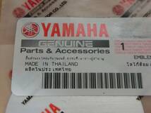 ヤマハ純正 音叉 エンブレム ビトロ5cm φ50 YAMAHA 2枚セット YZF-R25 MT-07 YZF-R1/M 8BJ SEJ4J MT-09 シグナスX NMAX 反射板_画像4