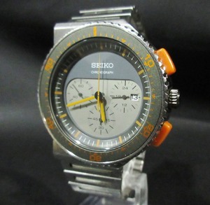 激レア 入手困難 限定2500本 SEIKO セイコー GIUGIARO ジウジアーロ デザイン 腕時計 クロノグラフ 動作未確認 