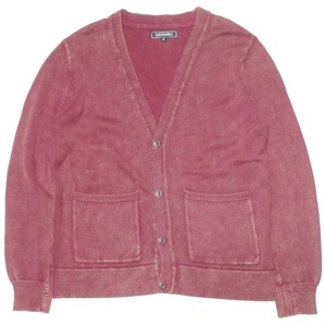 定価18,700円 キャプテンズ ヘルム CAPTAINS HELM PIGMENT COTTON CARDIGAN ピグメント 加工 コットン カーディガンの画像1