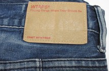 ダブルタップス WTAPS BLUES.VERY SKINNY.TRASH デニムパンツ ジーンズ LIFIST 132GWDT-PTM05_画像6