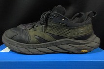 定価31,900円 ホカオネオネ HOKA ONEONE アナパカ ロウ ゴアテックス ANACAPA LOW GTX BLACK トレッキングシューズ スニーカー 靴 難有_画像2