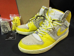 定価21,000円 ナイキ × ステューシー NIKE STUSSY コートフォース 25TH記念 COURT FORCE HI 312270-271 スニーカー