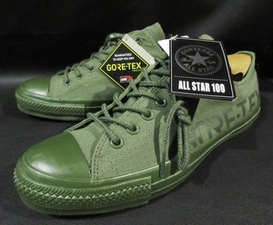 未使用タグ付き 定価17600円 コンバース CONVERSE オールスター ゴアテックス ALL STAR 100 GORE-TEX SIDELOGO MN OX スニーカー 31303620