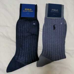 * unused including carriage * Ralph Lauren socks 2 pair 25-26 centimeter about a