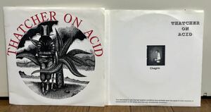 【2枚セット】THATCHER ON ACID - Chagrin / Yo-Yo Man CRASS Anarcho punk