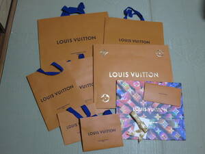  ルイ・ヴィトン 紙袋　薄茶色8枚セット＋濃茶色11枚セット　LOUIS VUITTON　合計19枚