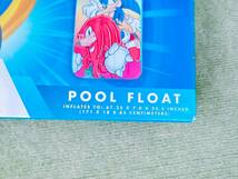 ★ソニック・ザ・ヘッジホッグ　インフレータブルプールフロート浮き輪 空ビ 空気ビニール風船 Inflatable Sonic Pool Float サーフマット_画像7