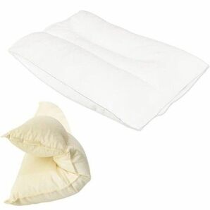 ゲー眠 成長期 子供用　枕 高さ調整　丸洗い可能 ストレートネック 縦35　横50　高さ4.7cm 　ホワイト　枕 
