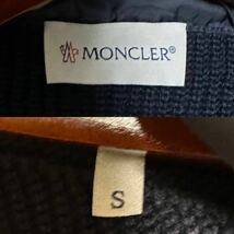 【現行品/極美品】MONCLER モンクレール ニット ダウンジャケット パーカー マグリア カーディガン MAGLIA CARDIGAN S ネイビー 114_画像9