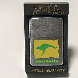 未着火 ZIPPO オーストラリア カンガルー 1992年製 AUSTRALIA KANGAROO ビンテージ アメリカ 喫煙具 煙草 MADE IN USAの画像1