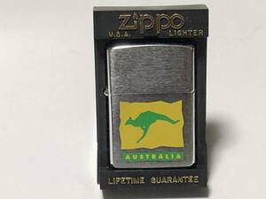 未着火 ZIPPO オーストラリア カンガルー 1992年製 AUSTRALIA KANGAROO ビンテージ アメリカ 喫煙具 煙草 MADE IN USA