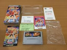 動作確認済 スーパーファミコンソフト『STREET FIGHTER Ⅱ TURBO』箱説あり完品 [SFC][ストリートファイター2ターボ][スト2ターボ]_画像2