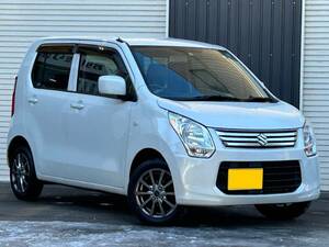 ☆札幌発☆H25　スズキ　ワゴンR　FX　DBA-MH34S　AT　4WD　シートヒーター　ETC　車検R6.6.23まで☆☆売切￥10,000スタート☆1372