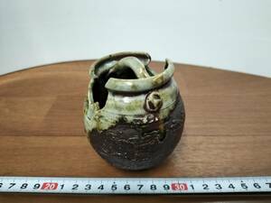 コレクション　昭和　レトロ　アンティーク　花瓶　陶器　焼き物　飾り　置物　小型