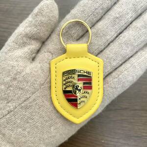  Porsche k rest key holder yellow PORSCHE Porsche Design 
