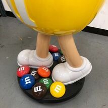 1円〜 店頭受取限定 m&m’s エムアンドエムズ ディスプレイフィギュア イエロー_画像6