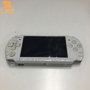 1円〜 動作確認済み 初期化済み ソニー PSP 3000 本体 パールホワイト