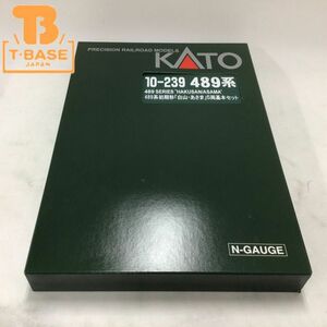 1円〜 動作確認済み KATO Nゲージ 10-239 489系 初期形 白山 あさま 5両基本セット