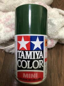 Аэрозольная краска Tamiya Color TS-43 Racing Green (мини)