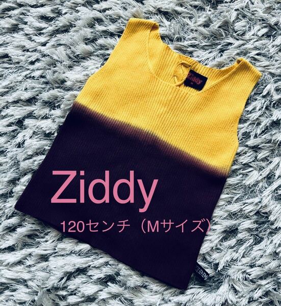 美品【Ziddy】ジディ タンクトップ 背中編み上げタイプ Mサイズ 120㎝