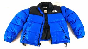 古着 メンズ 良品 THE NORTH FACE ノースフェイス ダウンジャケット ブルー×ブラック系 MEDIUMサイズ LH-5 20231202