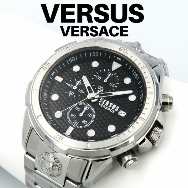 新品 VERSUS VERSACE　ヴェルサーチ 腕時計　シルバー　電池式 VSPLP0419
