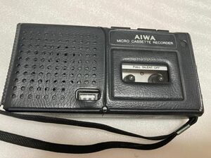 aiwaカセットレコーダー昭和レトロ年代物希少レア