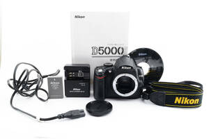 ★☆【完動良品】 ニコン NIKON D5000 ボディ 付属品多数☆★