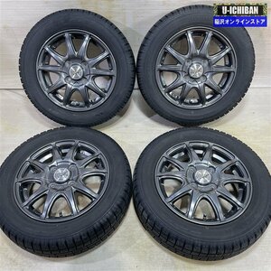 軽 軽自動車 等 ファイナルスピード 4-13+43 4H100 トーヨー ガリットG5 155/65R13 13インチ スタッドレス 4本セット 009