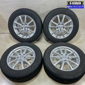 カムリ マークX 等 ジョーカー 6.5-16+47 5H114.3 トーヨー MK4α 215/60R16 16インチ スタッドレス 4本セット 009k