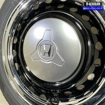 N-ONE N-BOX N-WGN 等 ホンダ 純正 スチール 4.5-14+ 4H100 2023年製 ヨコハマ ブルーアース 155/65R14 14インチ 4本セット 009_画像3