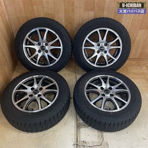 パッソエッセ マーチ ノート フィット デミオ等 2022年 スタッドレス 175/65R14 ダンロップ WM02 GYLE 14インチ 5.5J +38 4H 100 _★W004