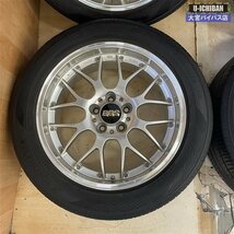 BBS RS-GT RS950 18インチ 8J +39 5H 114 & ヨコハマ アドバンｄB V552 235/50R18 97W アルファード ヴェルファイア デュアリス等 #■004_画像2