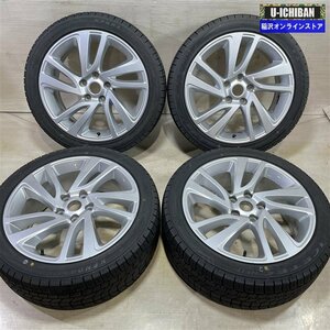 スバル レヴォーグ 純正 7.5-18+55 5H114.3 2022年製 溝あり ケンダ KR36 ICETEC NEO 225/45R18 18インチ スタッドレス 4本セット 009