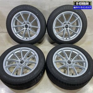 トヨタ スープラ 純正 7.5-17+24 8.5-17+26 5H112 2022年製 ブリヂストン S001 ランフラット 225/50R17 255/45R17 17インチ 4本セット 009k