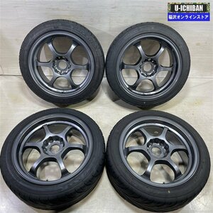 ハイパーキャスト 8-17+41 5H114.3 2020年製 フェデラル 595 215/45R17 17インチ 4本セット 等 009