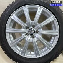 インプレッサスポーツ(GP) レガシィB4(BM)等 ジョーカー 7-17+50 5H100 ブリヂストン VRX 215/50R17 17インチ スタッドレス 4本セット 009k_画像2