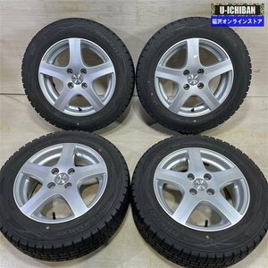 フィアット500 等 MAK 5.5-14+35 4H98 ダンロップ WM01 175/65R14 14インチ スタッドレス 4本セット 009