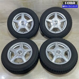 GF3 インプレッサ カルディナ 等 トレファー 5.5-14+43 10H100 114 トーヨー ガリットGIZ 175/70R14 14インチ スタッドレス 4本セット 009k