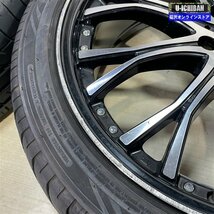 アルファード ヴェルファイア 等 ロクサーニ 8-20+45 5H114.3 TRIANGLE SPORTEX TSH11 245/40R20 20インチ 4本セット 009_画像4