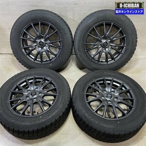 MAZDA CX-3 ジューク 等 ヴェルバ 6.5-16+47 5H114.3 2020年製 ヨコハマ IG60 215/60R16 16インチ スタッドレス 4本セット 009