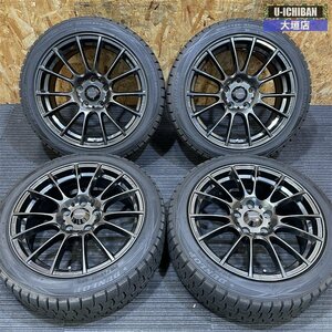 オーリス アルテッツァ等に ダンロップ スタッドレスセット! WM01 215/45R17 87Q WedsSport SA-72R 17インチ×7.5 +45 5H 114.3 ●002