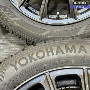 ヴェゼル MAZDA6 アテンザ C-HR 極上 2022 225/55R17 ヨコハマ アイスガード IG60 スタッドレスタイヤ 17インチ ガンメタ 5H 114.3 002の画像7