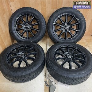 スタッドレスセット 215/60R17 2019年製 ダンロップ WM01 & シュナイダー スタッグ 17インチ 7.0J +48 5H 114.3 4本セット CX-30 004