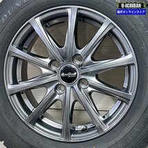 アクア ヤリス スペード 等 ユーロスピード 5.5-14+45 4H100 ダンロップ WM01 175/70R14 14インチ スタッドレス 4本セット 009_画像2