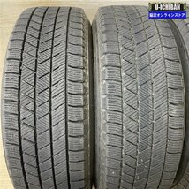 ルノー トゥインゴ ～2011年 等 ボーベット 6-14+38 4H100 2021年製 ブリヂストン VRX3 175/65R14 14インチ スタッドレス 4本セット 009_画像9