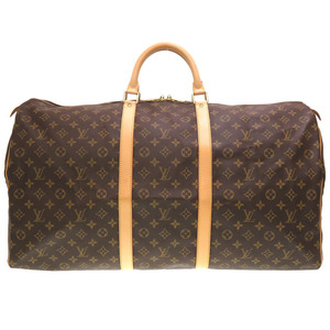 美品 ルイ ヴィトン モノグラム キーポル60 M41422 ボストンバッグ バッグ LV 0165 LOUIS VUITTON メンズ